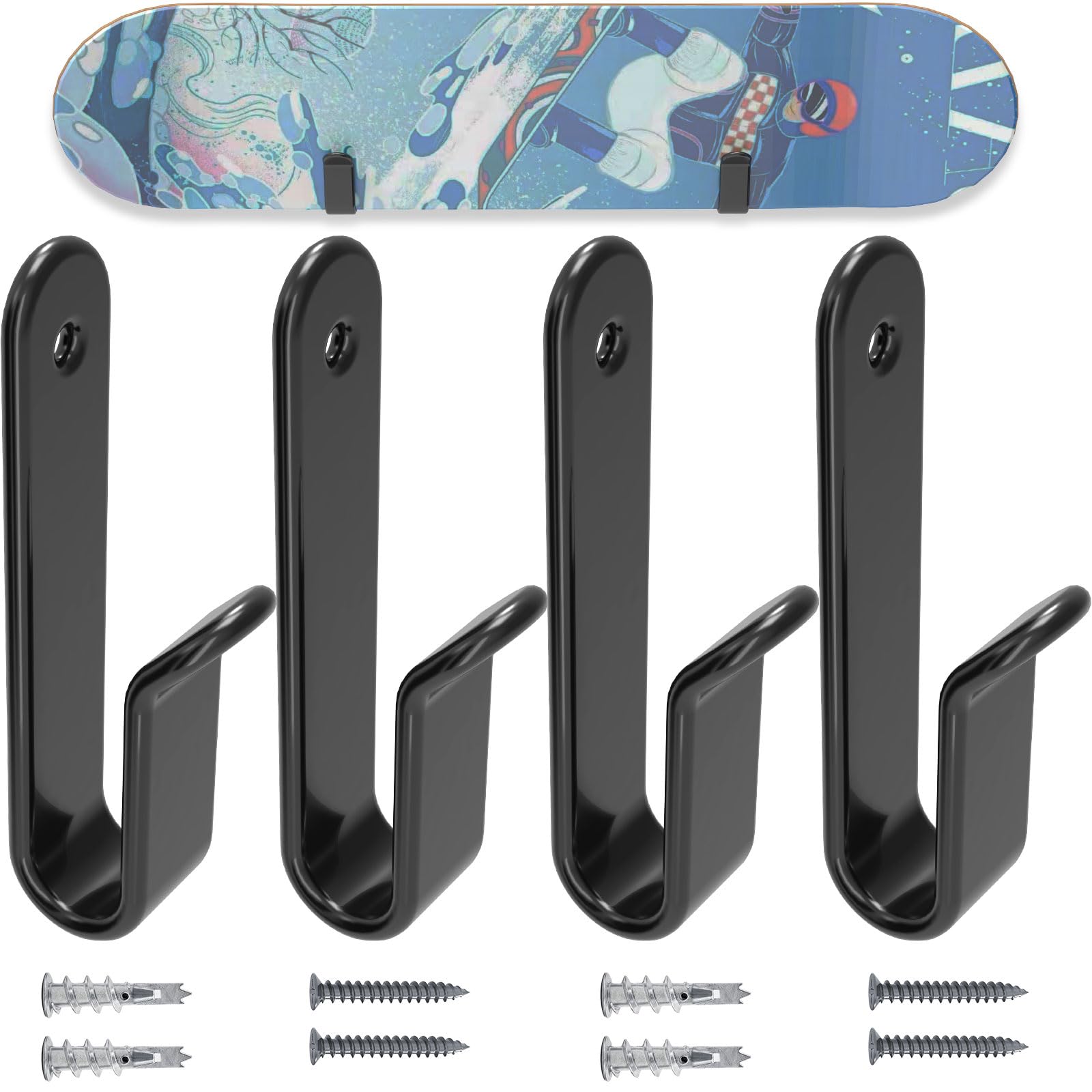Amazon.com: FOROIRON Horizontal Snowboard Wall Mount Clips